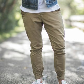 Sgraham Men's Straight Fit Chino Pants — Cotton Twill